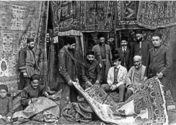 رنگ های جوهری چه دوره‌ای وارد قالیبافی ایران شد